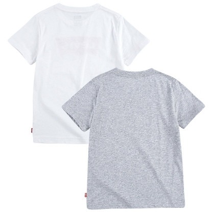 Levi's Boys' Short Sleeve Logo Graphic T-Shirt 2 Pack	