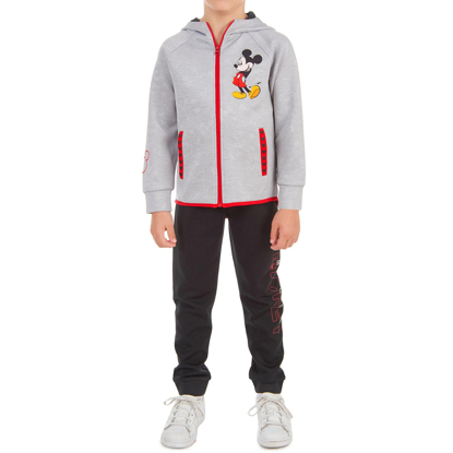 Mickey Mouse Zip Up Hoodie and Jogger Active Set