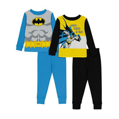 License 4 pc Cotton Sleep Set Size 4T Spiderman
