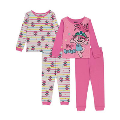 License 4 pc Cotton Sleep Set Size 4T Spiderman