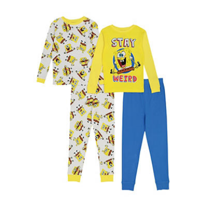 License 4 pc Cotton Sleep Set Size 4 Lol