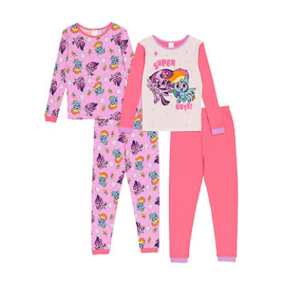 License 4 pc Cotton Sleep Set Size 4 Lol