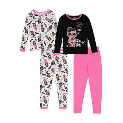 License 4 pc Cotton Sleep Set Size 4 Lol