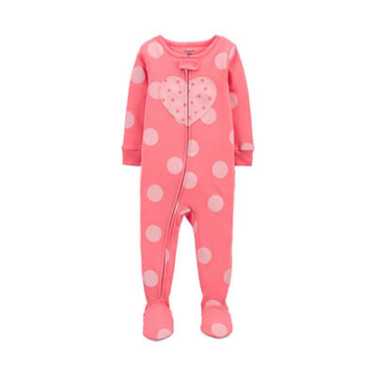 Carter's Footie Pajama Size 12M Stripe Whale