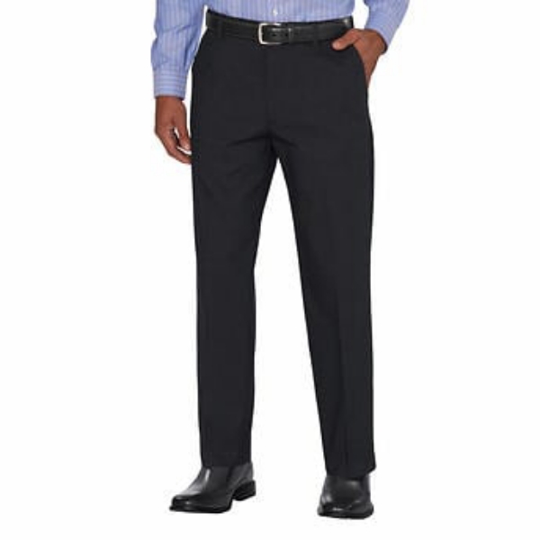 Kirkland Signature Men’s Non-Iron Comfort Pant With Expander Waist