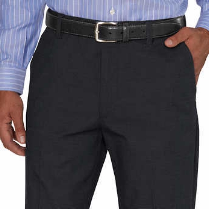 Kirkland Signature Men’s Non-Iron Comfort Pant With Expander Waist