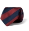 Striped Repp Silk Tie
