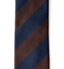 Striped Repp Silk Tie