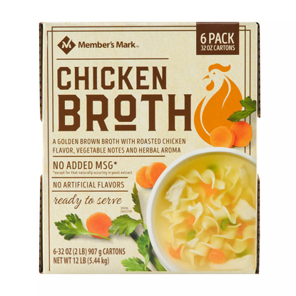 Member's Mark Chicken Broth 32 oz 6 pk