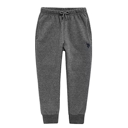 USPA Boys 2 pk Solid Fleece Jogger Pant	