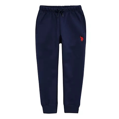 USPA Boys 2 pk Solid Fleece Jogger Pant	