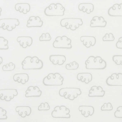 Kirkland Signature Infant 6 pack Cotton Bodysuit Gray