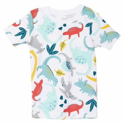Carter's Kids 6 piece Cotton PJ Dinosaur