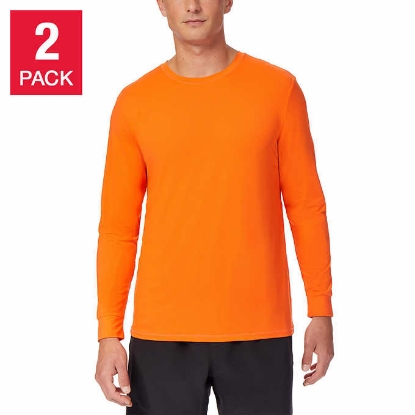Picture of 32 Degrees Men's Long Sleeve Air Mesh Tee, 2-pack