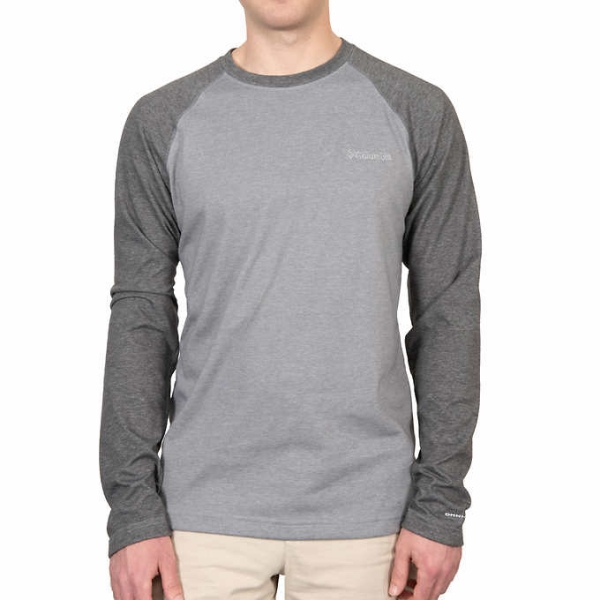 Columbia Men’s Long Sleeve Raglan Tee