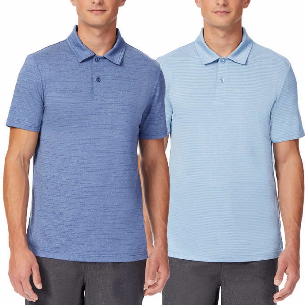 32 Degrees Men's Polo, 2-Pack