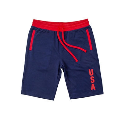 Hollywood French Terry Short, Size M - Medium Gray Heather