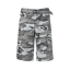 Ecko Unlimited Belted Messenger Cargo Shorts, Size 38 - Street Camo