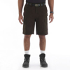 Smith's Workwear Stretch Duck Canvas Utility Cargo Shorts, Size 38 - Black