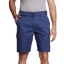 Weatherproof Twill Belted Cargo Short, Size 34 - Storm Blue