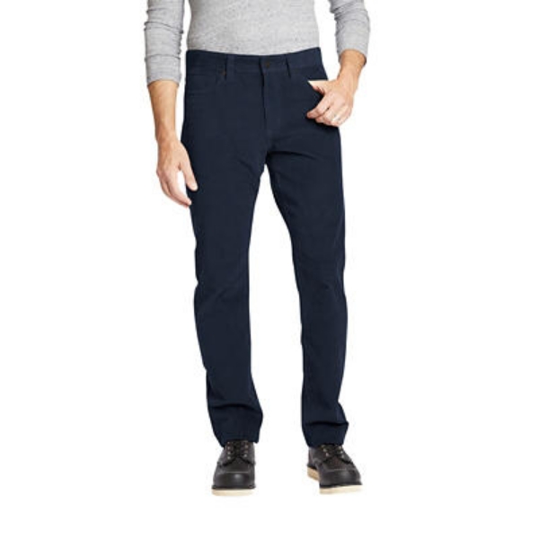 Copper & Oak Comfort Corduroy Pant, Size 40/32 - Dark Sapphire