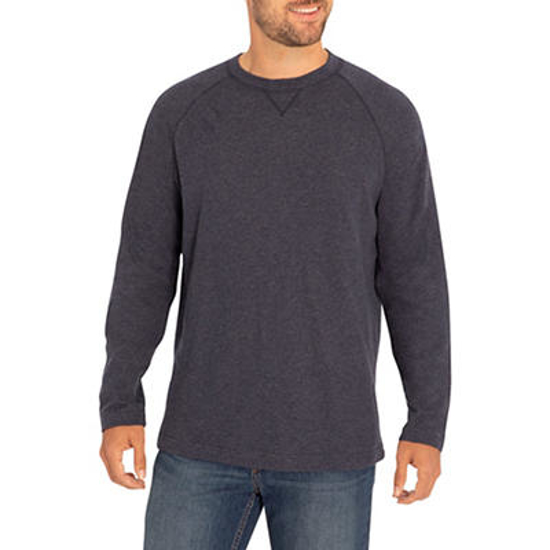 Eddie Bauer Long Sleeve Double Knit Crew