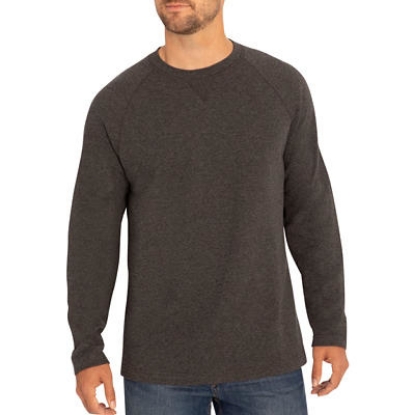 Eddie Bauer Long Sleeve Double Knit Crew