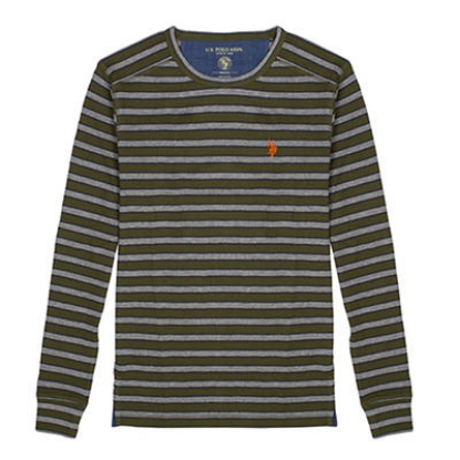 US Polo Association Thermal Crew and Henley