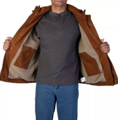 Smith's Men's Sherpa Lined Workwear Jacket