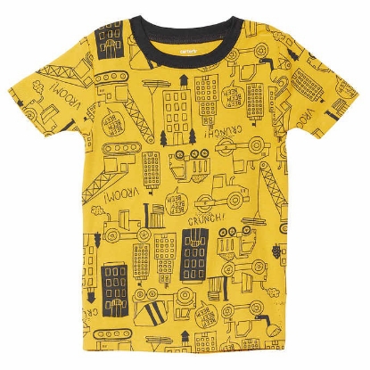 Carter's Kids' 6 piece Cotton PJ Construction