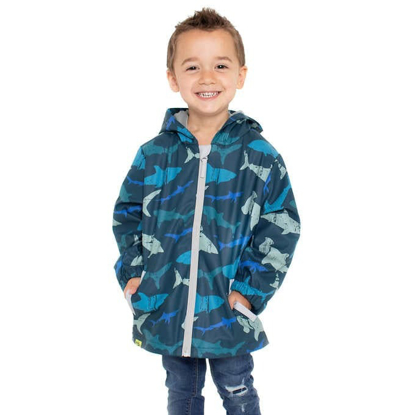 Western Chief Kids Rain Jacket Shark