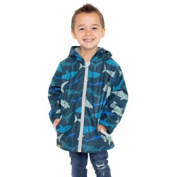 Western Chief Kids Rain Jacket Shark