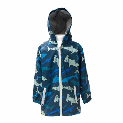 Western Chief Kids Rain Jacket Shark