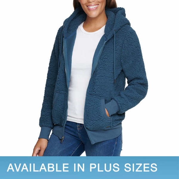 Marc New York Ladies' Cozy Full Zip Jacket