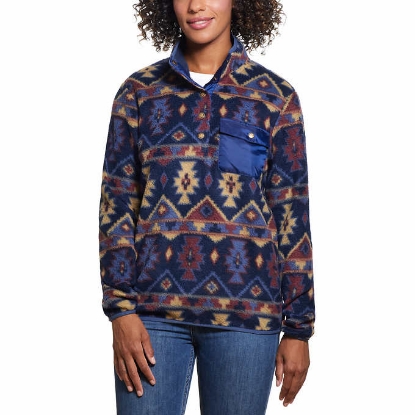 Weatherproof Vintage Ladies’ Printed Fleece Pullover