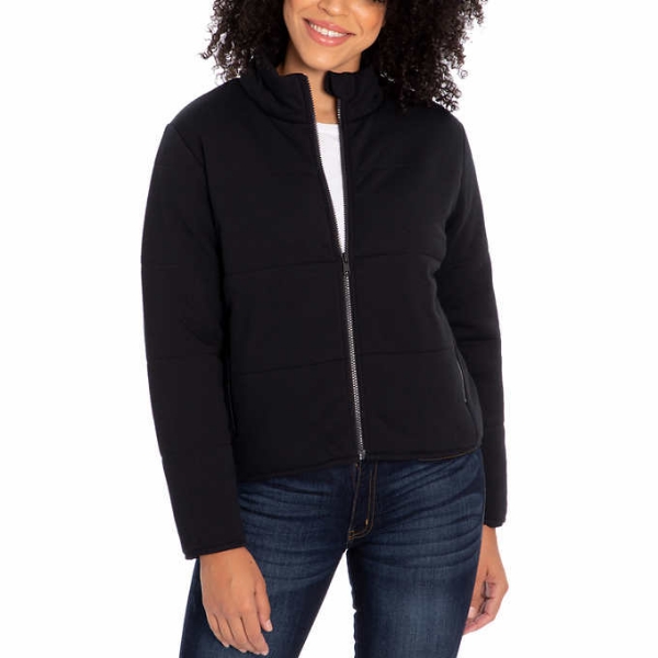 Three Dots Ladies' Quilted Jacket