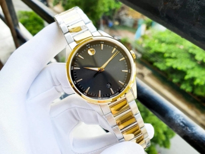 Movado Stratus Two Tone Watch 0607245