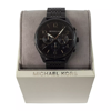 Michael Kors Men's Merrick Chronograph Black IP Stainless Steel Watch	