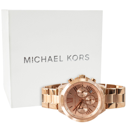 Michael Kors Runway Chronograph Rose Gold-Tone Men's Watch