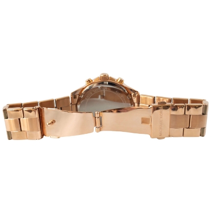 Michael Kors Runway Chronograph Rose Gold-Tone Men's Watch