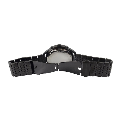 Michael Kors Men's Merrick Chronograph Black IP Stainless Steel Watch	