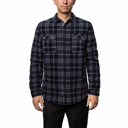 Voyager Men's Polar Fleece Shirt Jacket