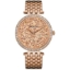 Caravelle Women's Rose Gold Crystal Dial Watch