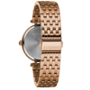 Caravelle Women's Rose Gold Crystal Dial Watch
