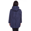 Jones New York Women's Plus Size Hooded Rain Jacket