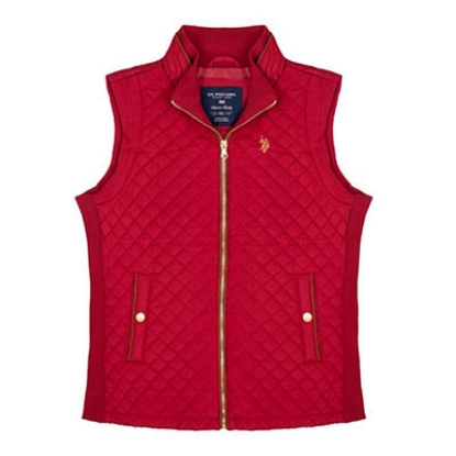 USPA Women's Quilted Vest