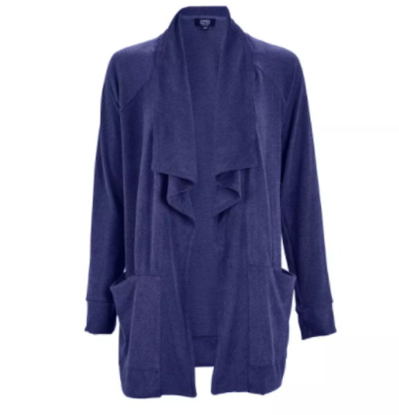 Jones New York Signature Women's Cozy Cascade Wrap Sweater