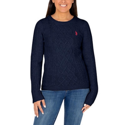 USPA Fisherman Cable Sweater