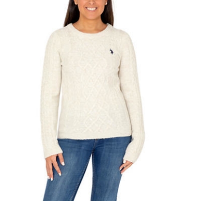 USPA Fisherman Cable Sweater