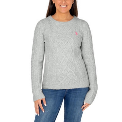 USPA Fisherman Cable Sweater